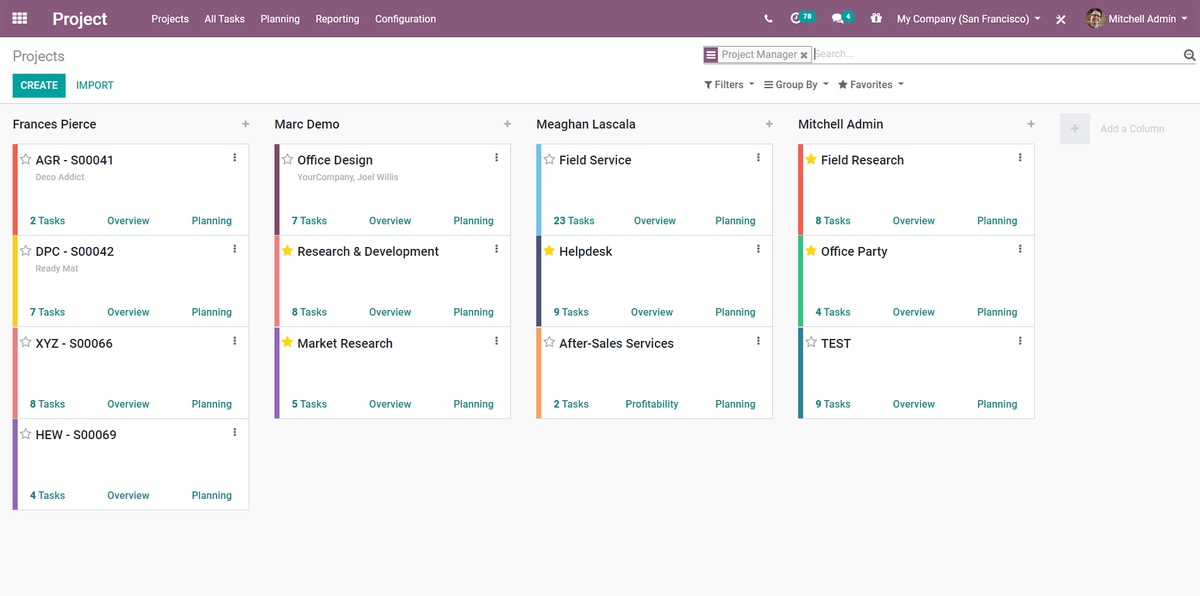 Odoo CRM Software
